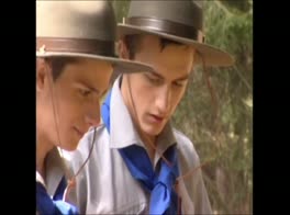 BOY SCOUTS WANK IN FOREST